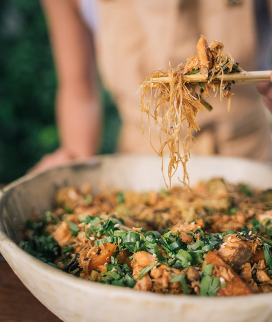 One Pot Asiático de Salmón