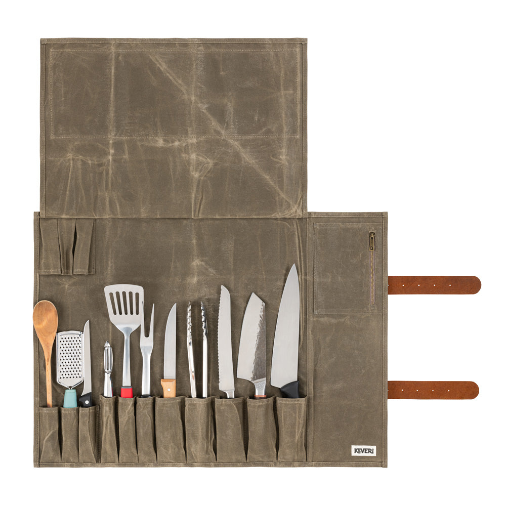 Bolso de Cuchillos - Algodón Encerado